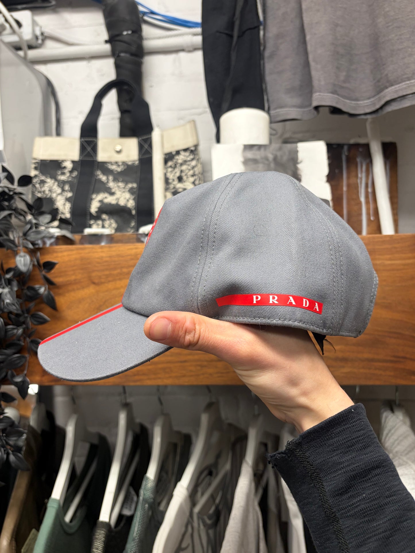 Prada ‘Luna Rossa’ Sailing Team Baseball Strap-Back Hat