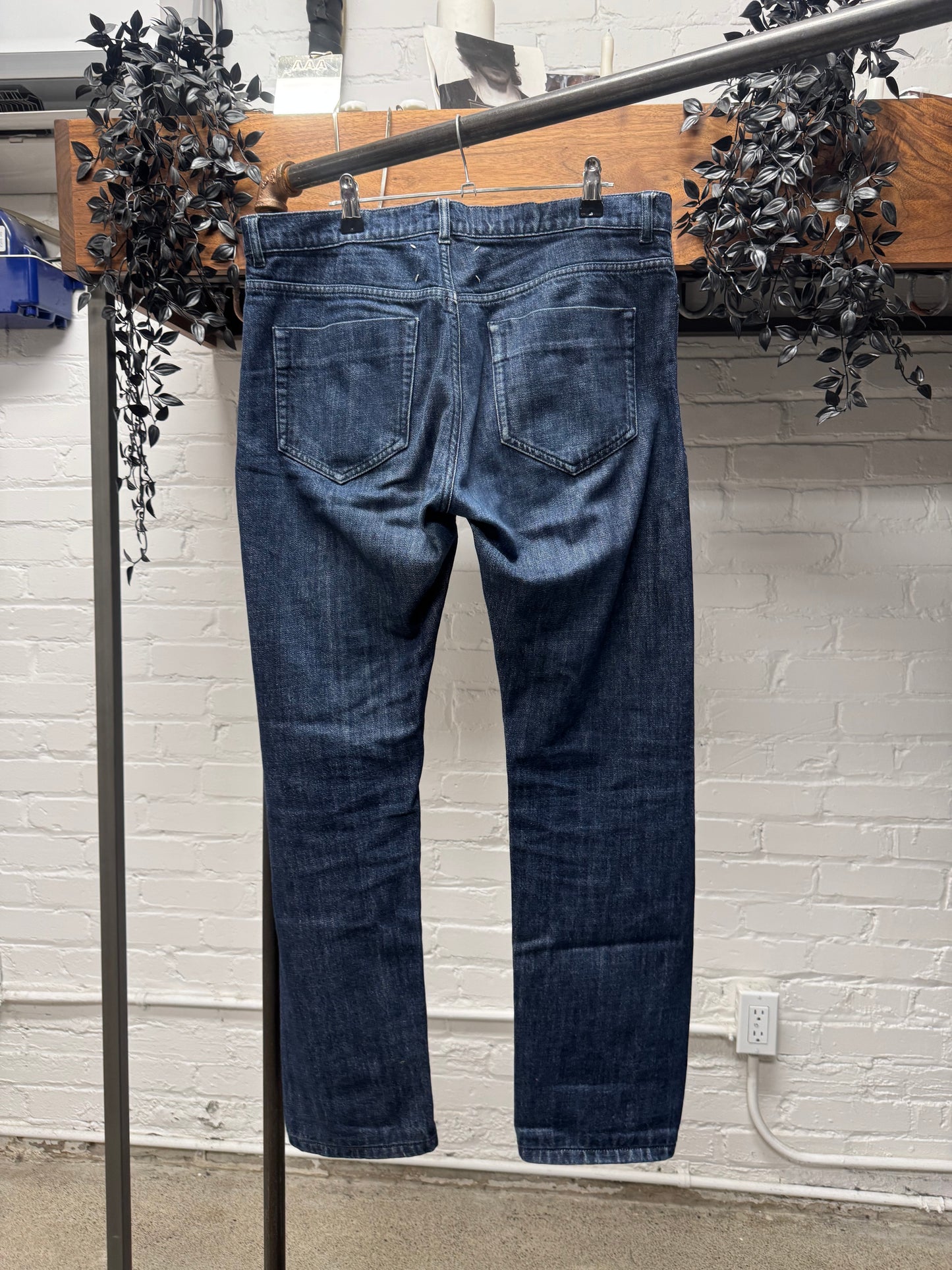 2013 Maison Margiela ‘Raw Blue’ Slim/Bootcut Denim