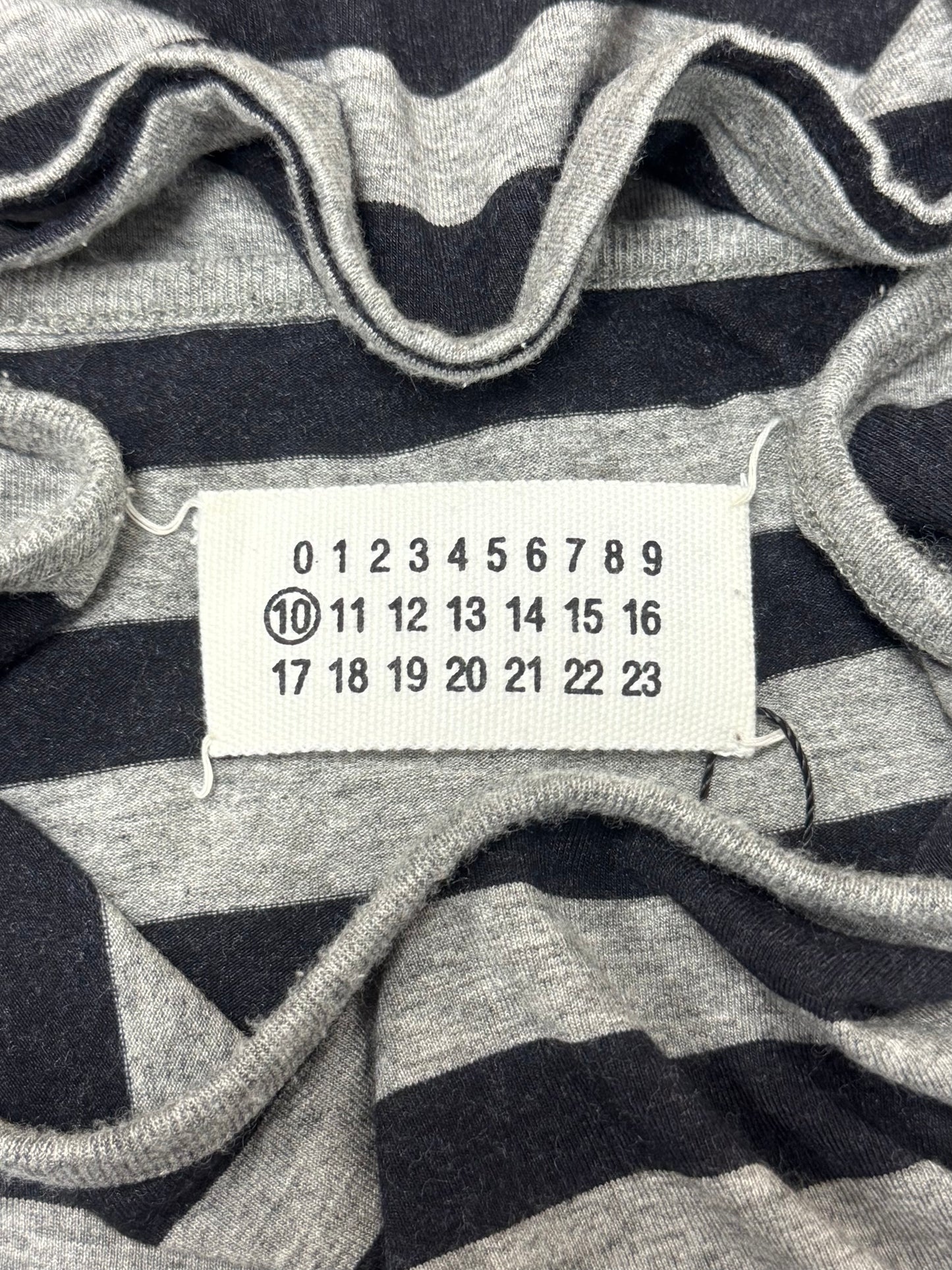AW2008 Maison Martin Margiela Striped Long Sleeve Shirt