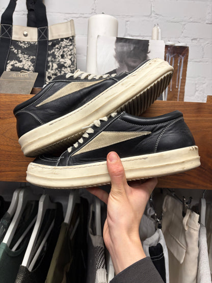 Rick Owens Mainline Leather ‘Vans’ Low Top Sneakers