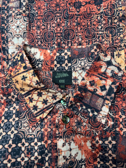 Vintage Jean Paul Gaultier Homme ‘Rustic Metals’ Button Up Shirt