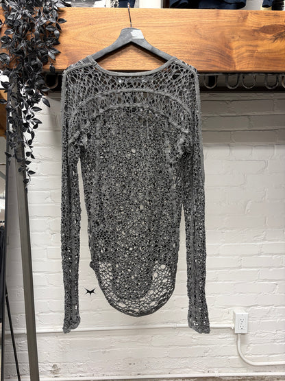 SS2025 Julius Mesh ‘Netted’ Long Sleeve Shirt