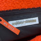 Autumn Winter 1999 Miu Miu Fuzzy Orange Enamel Handle Full Size Tote Bag