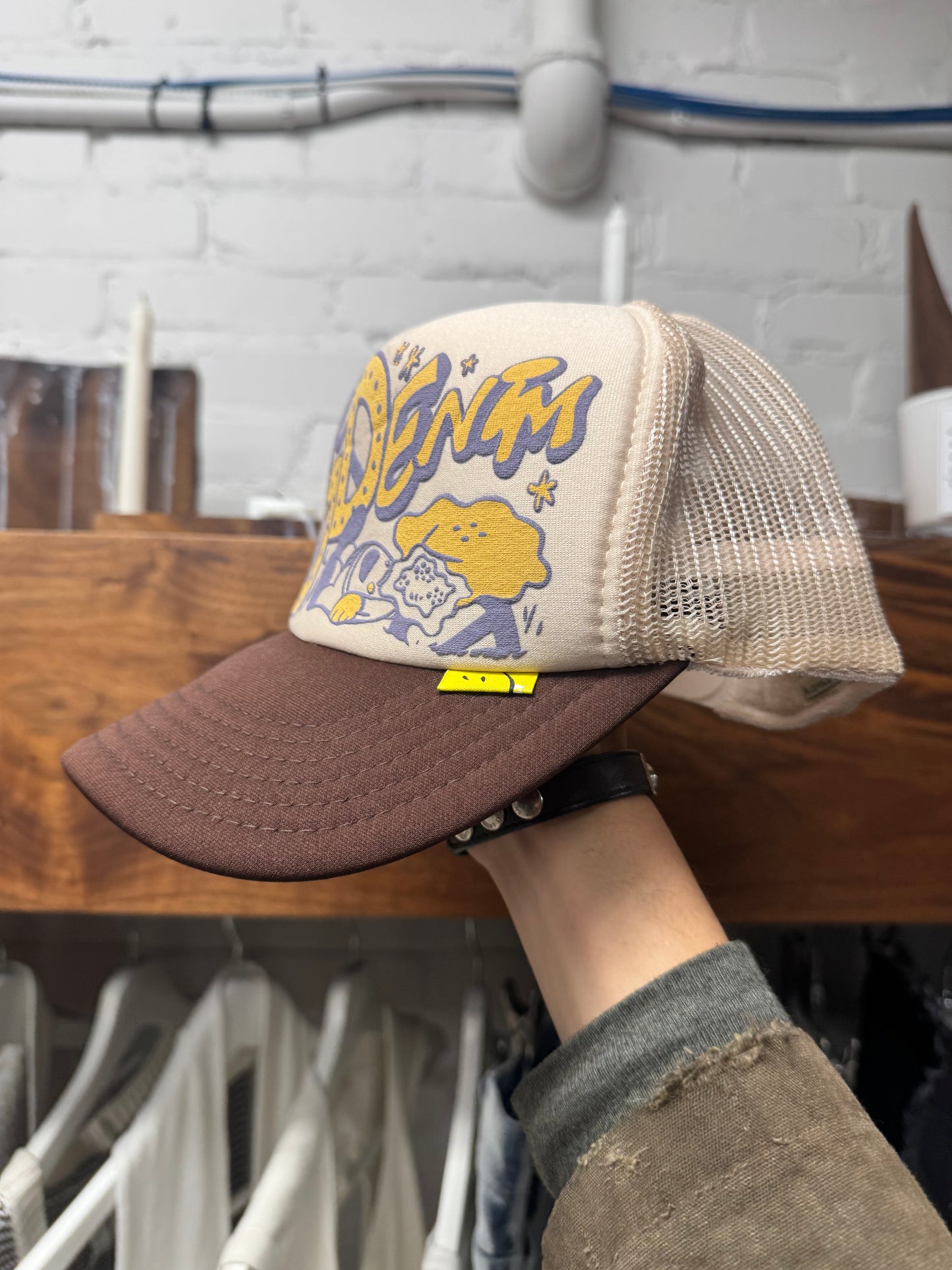 Kapital Kountry ‘The Denim Died’ Mesh Trucker Hat