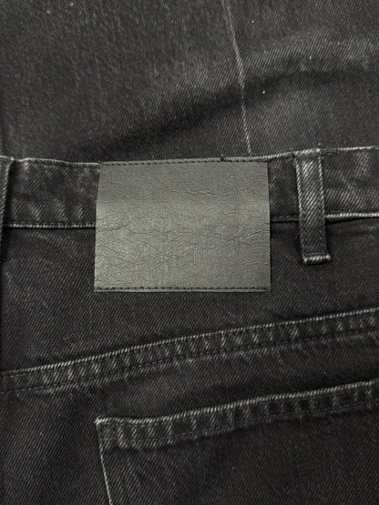 2016 Balenciaga 3/4 Length Wide Leg Denim