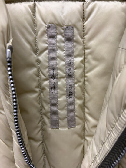 AW2022 Rick Owens ‘Strobe’ Pearl Padded Cargo Vest
