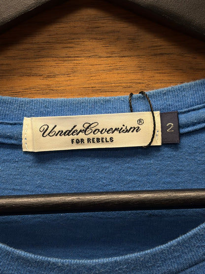 Undercover ‘Superman’ Blue/Purple U Logo Graphic T-Shirt