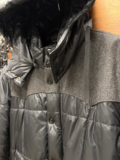 2000s Dolce & Gabbana Mainline Down Filled Jacket with Western Herringbone Detailing