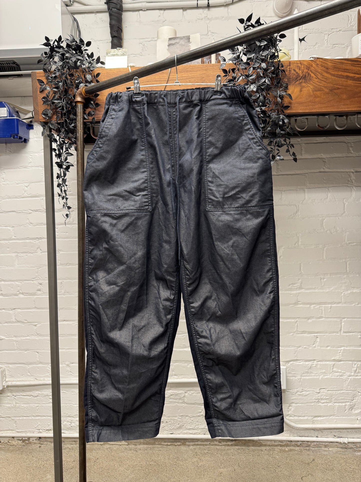 2024 Junya Watanabe ‘Ripstop’ Drawstring Relaxed Cut Pants