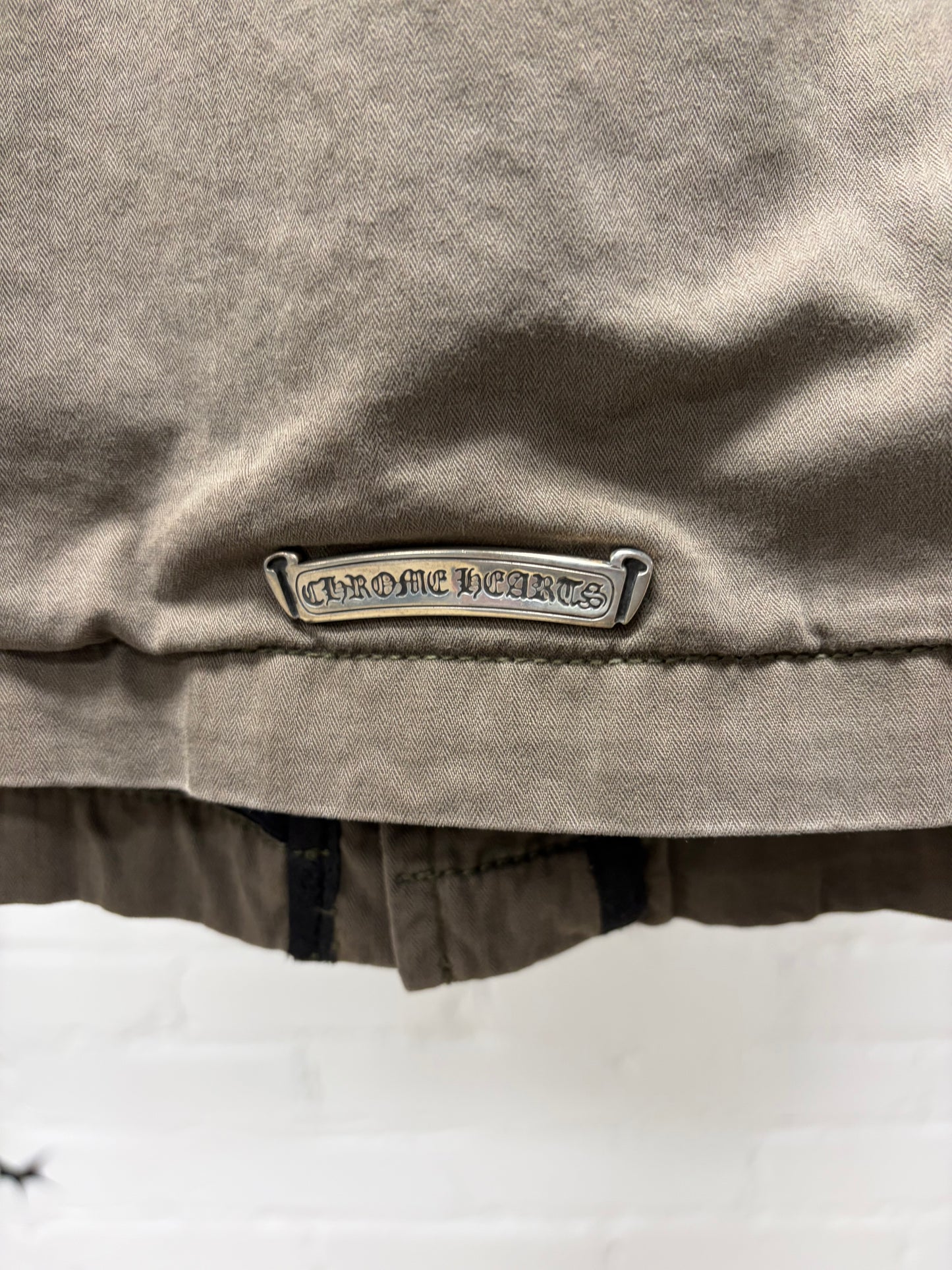 Chrome Hearts ‘Cherry Bomb’ 925 Silver ‘Pyramid Stud’ Custom Order M-65 Field Jacket