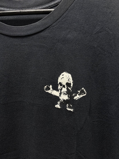 Vintage Chrome Hearts ‘Foti’ Harris Teeter Logo Black Graphic T-Shirt