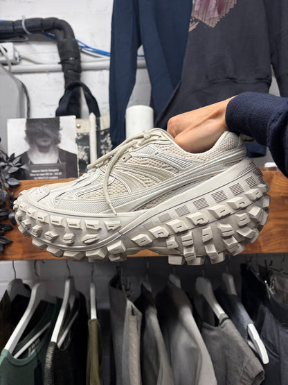 Balenciaga ‘Defender’ White Tire Track Low Top Sneakers