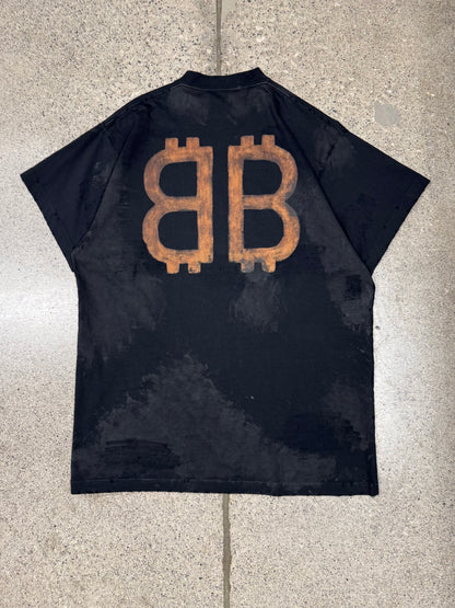 AW2023 Balenciaga ‘Mudshow’ Crypto Oversized T-Shirt