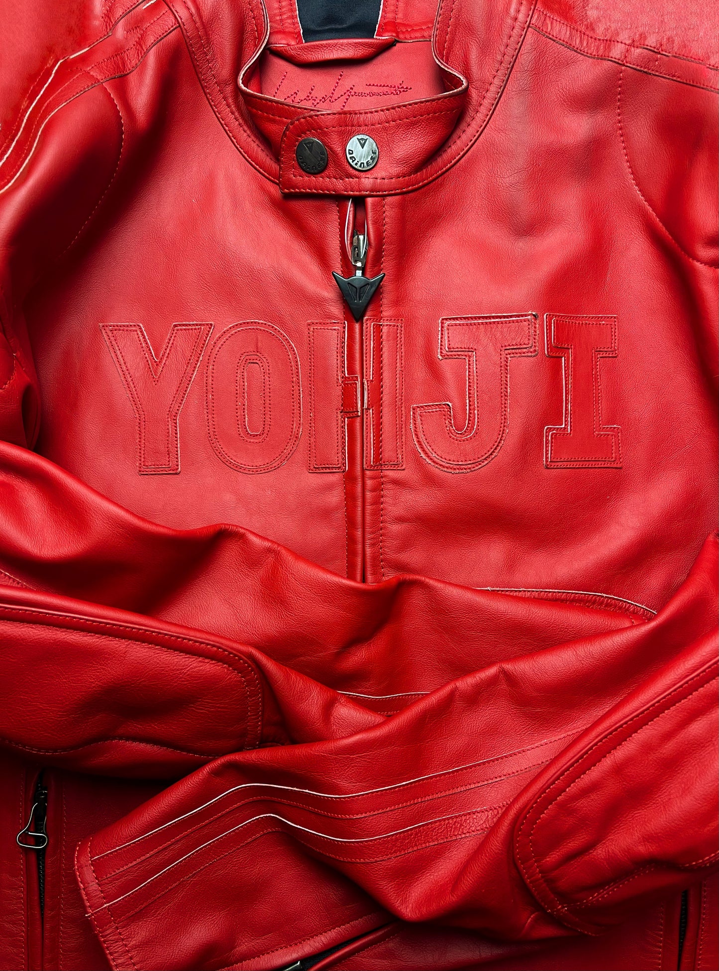 Autumn Winter 2004 Yohji Yamamoto Y’s x Dainese Leather ‘Riders’ Biker-Moto Jacket