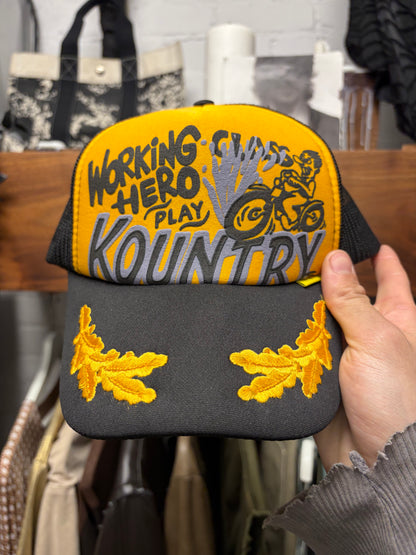 Kapital ‘Working Class Hero’ Mesh Trucker Hat
