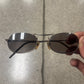 Marithe Francois Girbaud Oval Shape Rustic Brown Sunglasses