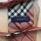 Burberry Pink Nova Check Monogram Tie