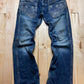 Eternal Dagger Pocket Washed Blue Boot Cut Denim