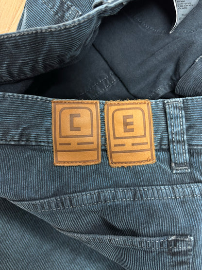 Cav Empt Overdyed Blue Corduroy Pants