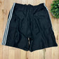 Balenciaga x Adidas Baggy Black Oversized Drawstring Shorts