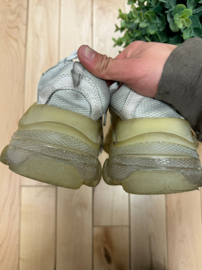 Balenciaga ‘Triple S’ Slate Grey Low Top Sneakers