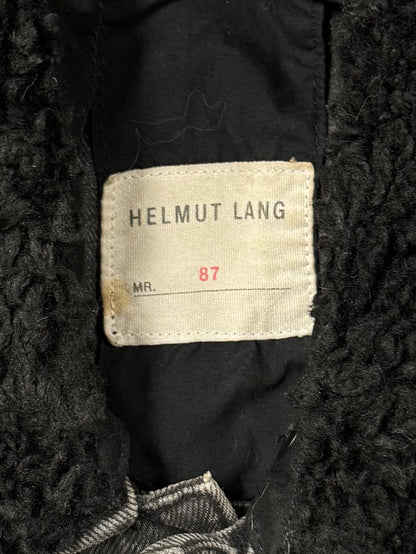 Helmut Lang ‘Washed Black’ Denim Trucker Jacket