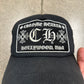 Chrome Hearts ‘Hollywood’ CH Logo Black Mesh Trucker Hat