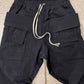 Rick Owens ‘Creatch’ Black Drawstring Sweatpants