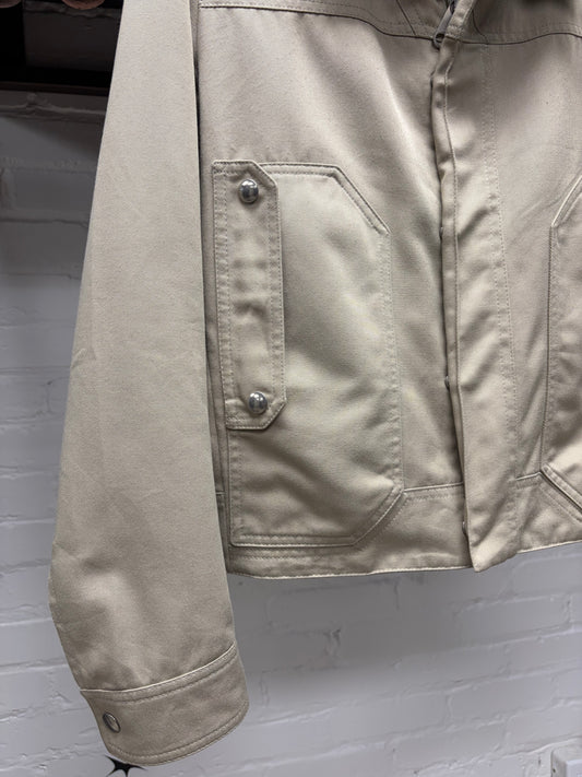 SS2008 Dior Homme ‘Untitled’ Cropped Tan Denim Jacket