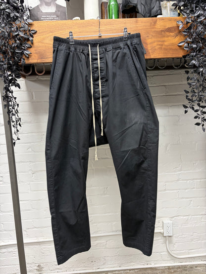 SS2020 Rick Owens ‘Tecuatl’ Drop Crotch Black Berlin Sweatpants
