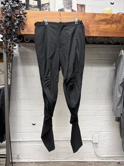 2010 Comme Des Garçons Black Cotton ‘Twist Seam’ Trouser