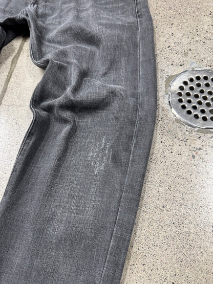 Dior Homme ‘Clawmark’ Washed Grey Denim
