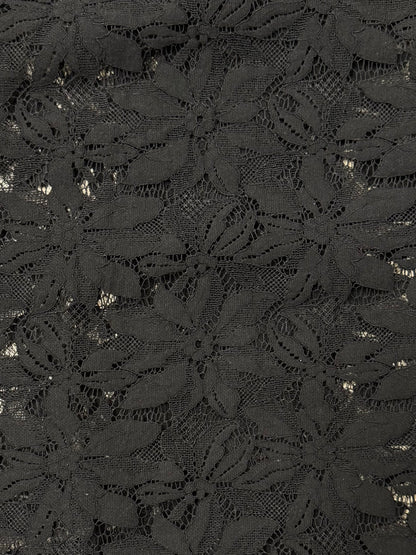 Needles Black Lace Camp Collar Shirt