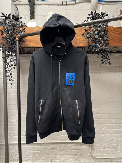 AW2015 Raf Simons RS Patch ‘Into the Archives’ Zip Up Hoodie