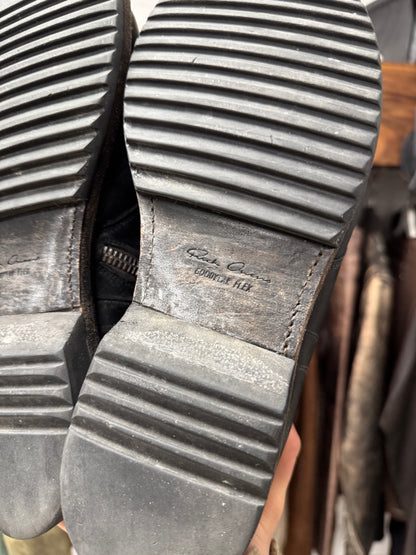 SS2017 Rick Owens ‘Walrus’ Goodyear Welt Combat Boots