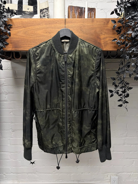 Bottega Veneta Lightweight Camouflage ‘Shell’ Bomber Jacket