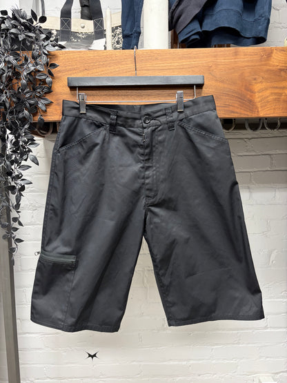 SS2024 Maison Margiela Black Nylon Cargo Shorts