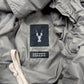 Rick Owens DRKSHDW ‘Dust’ Fishtail Button Snap Parka
