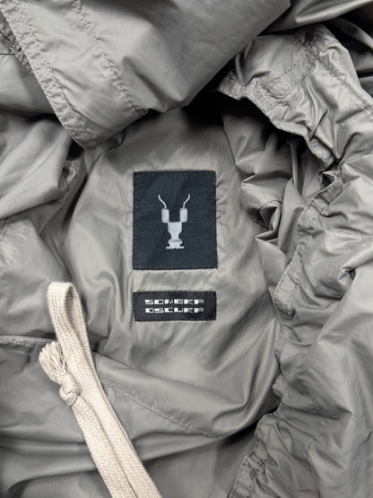 Rick Owens DRKSHDW ‘Dust’ Fishtail Button Snap Parka