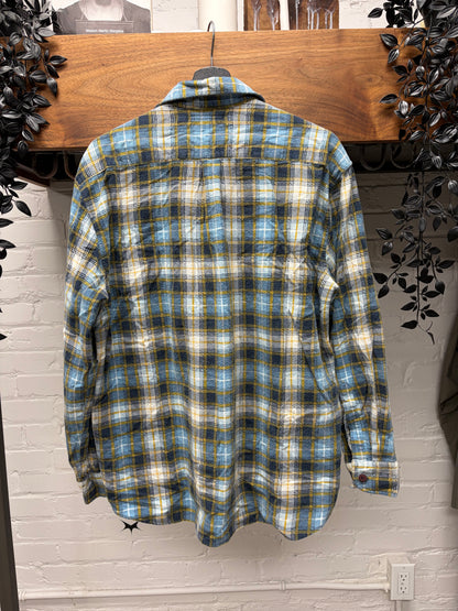 Needles ‘Rebuild’ Reconstructed Raw Plaid Flannel