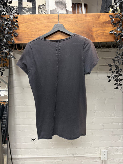 AW2007 Rick Owens ‘Dreams’ Traume Dust Brown T-Shirt