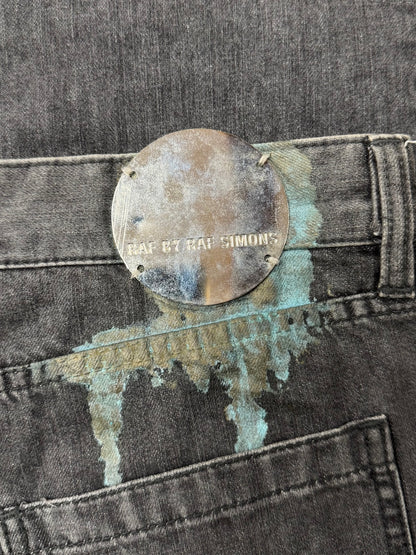 Raf by Raf Simons ‘Paint Drip’ Denim