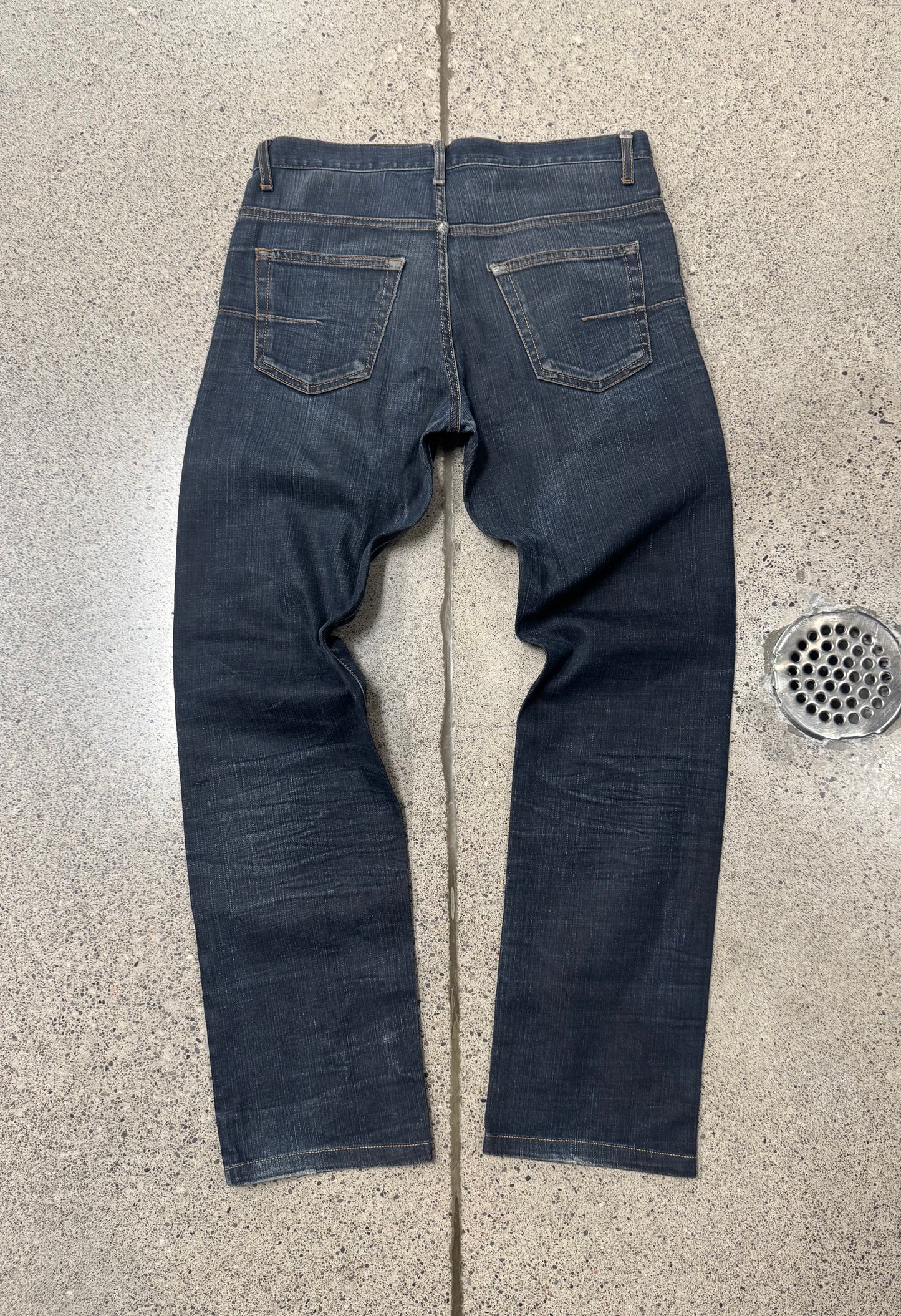 Dior Homme ‘Natural Raw Wash’ Indigo Skinny Denim