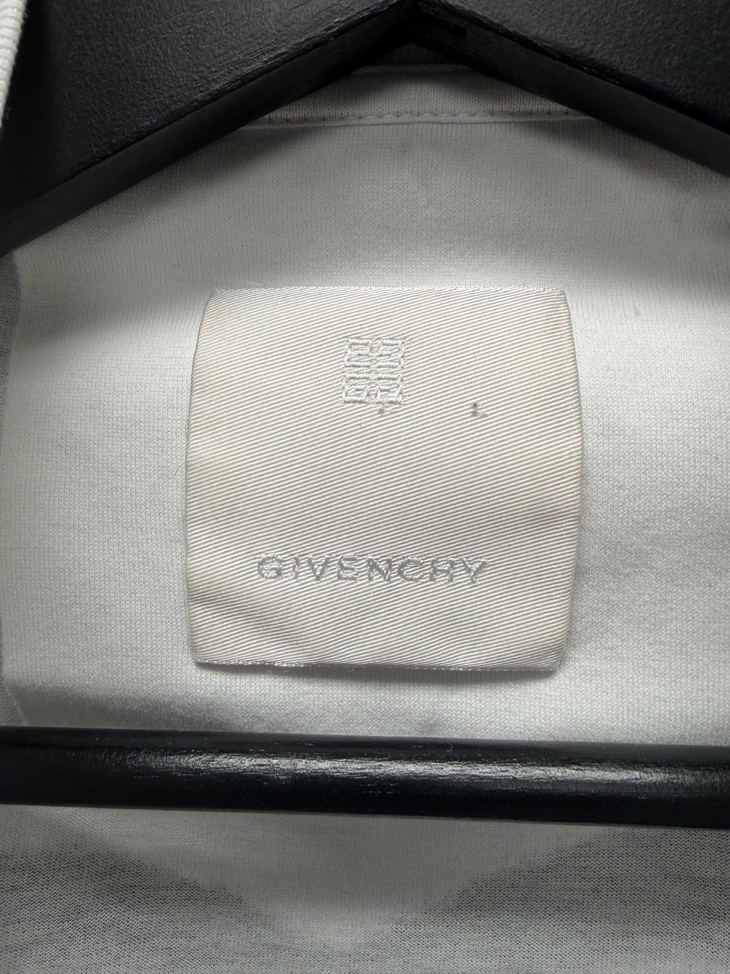 Givenchy x Chito Airbrushed White/Black Graphic T-Shirt