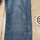 Dior Homme ‘Clawmark’ Washed Blue Denim