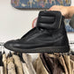 Maison Margiela ‘Future’ Black Leather High Top Sneakers