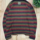 Marithe Francois Girbaud Striped Wool Knit Sweater