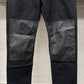 2018 Junya Watanabe Buckle-Back Ripstop Knee Panelled Denim