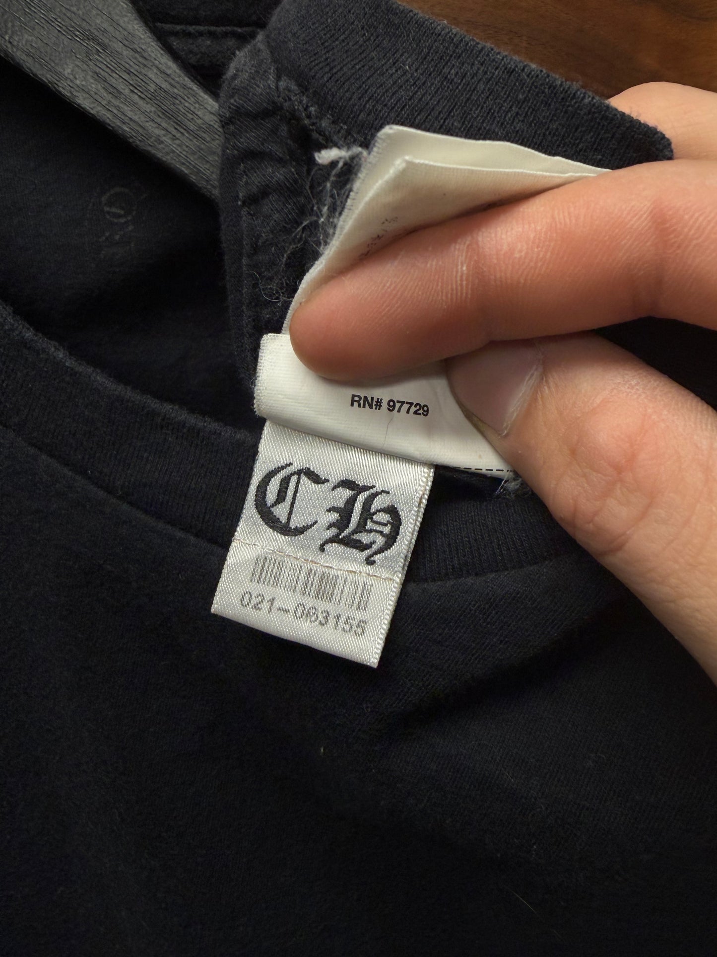 Chrome Hearts ‘Foti Star Graphic’ Black Graphic T-Shirt