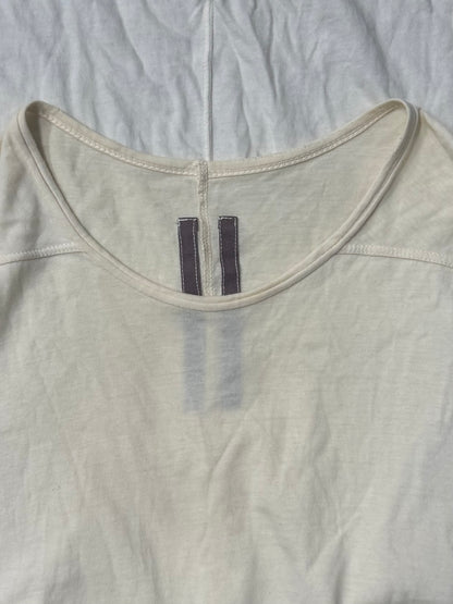 SS2016 Rick Owens ‘Milk’ White Level T-Shirt